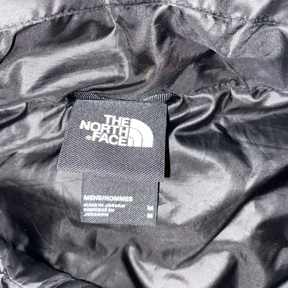 north face puffer black jacket size medium great condition